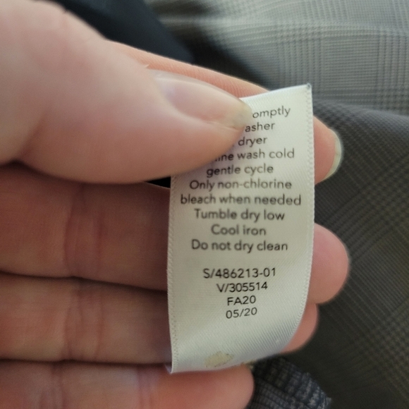 Athleta Brooklyn Ankle Pant Plaid Brown Size 10 - Picture 10 of 11